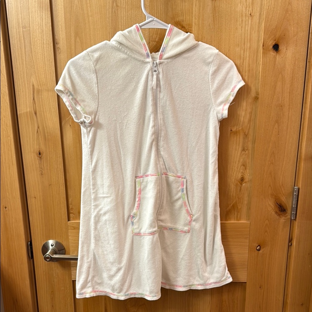 Cozy Hooded Kids Swim Cover Up